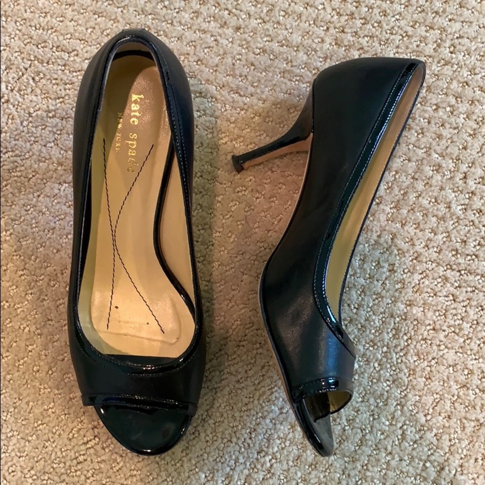Kate Spade classic black heels